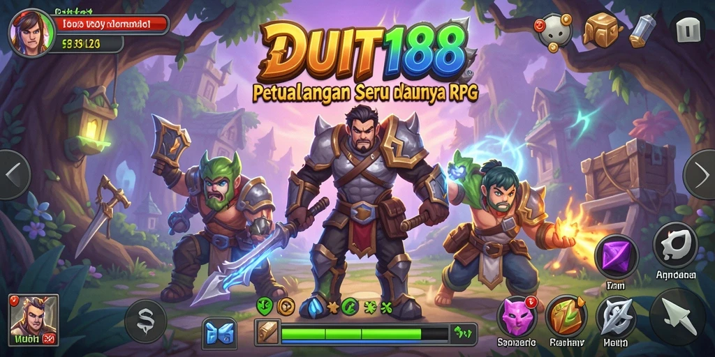 Gameplay RPG seru di dunia fantasi yang menantang.