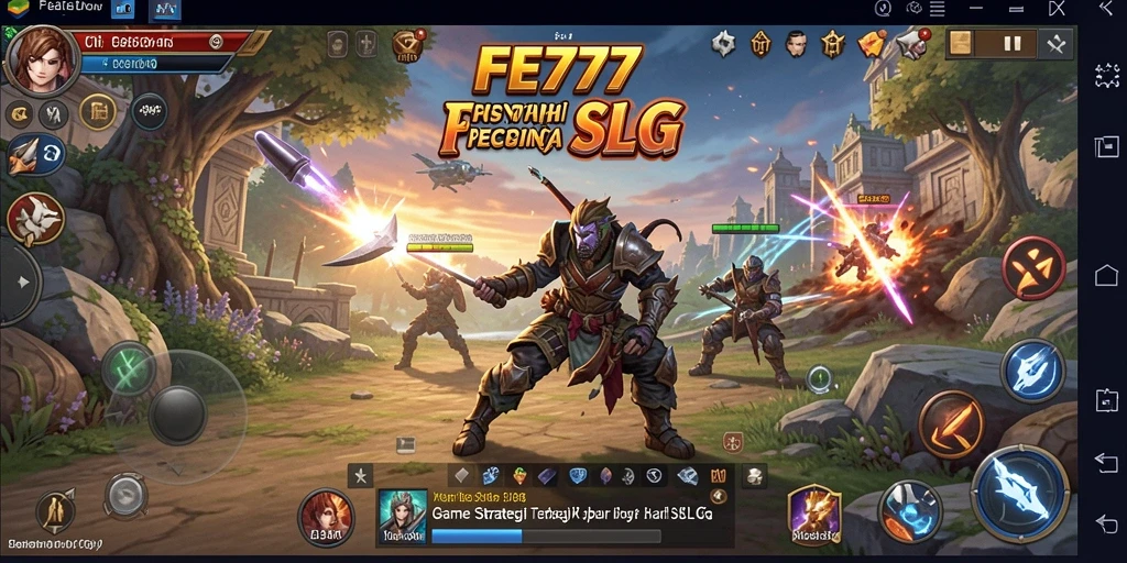 Tampilan gameplay FE777 yang seru dan menantang di arena SLG.