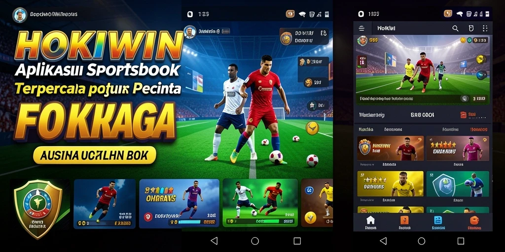 Tampilan menarik dari gameplay HOKIWIN dalam taruhan olahraga.