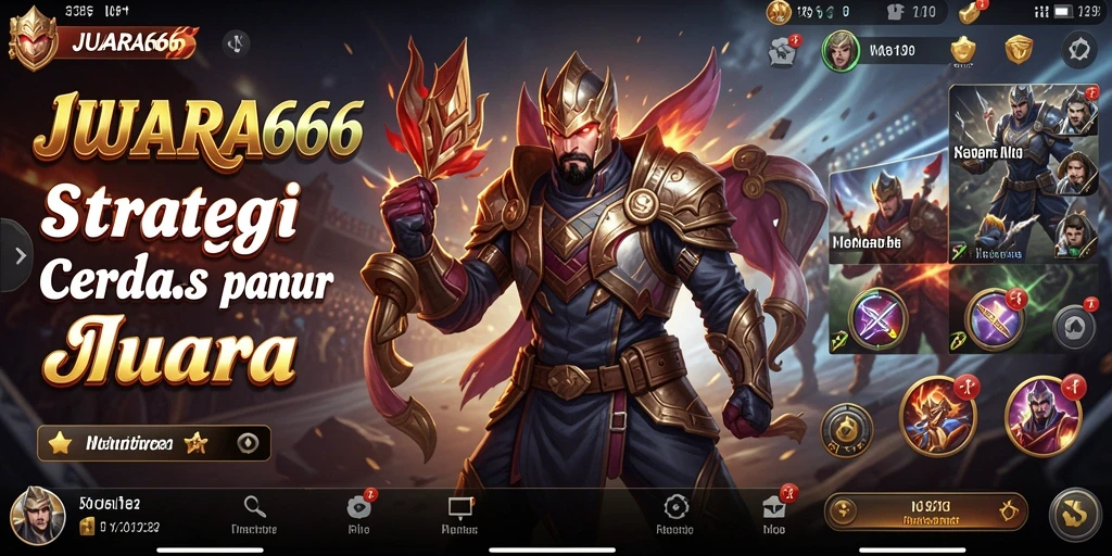 Gameplay JUARA666 yang menegangkan dan penuh strategi.