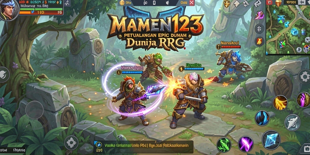 Tampilan gameplay MAMEN123 yang memukau dan mendalam.