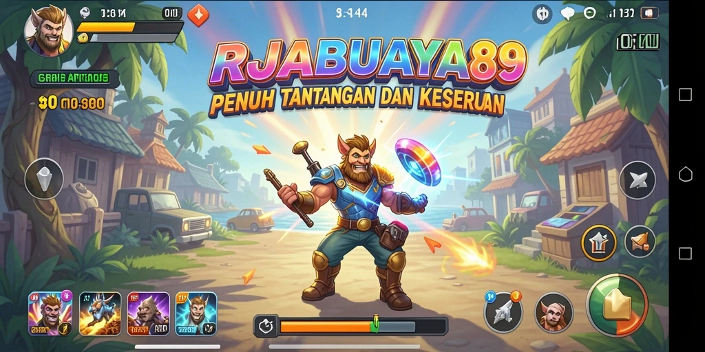 Tampilan gameplay RAJABUAYA89 yang seru dan menantang.