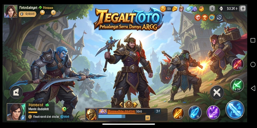 Tampilan gameplay TEGALTOTO yang memukau dan intens.